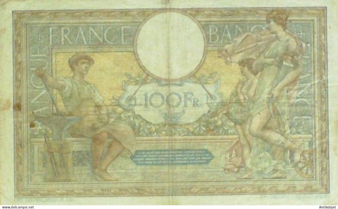 Billet Banque de France 100 francs Luc Olivier Merson A16=1=1914 TTB