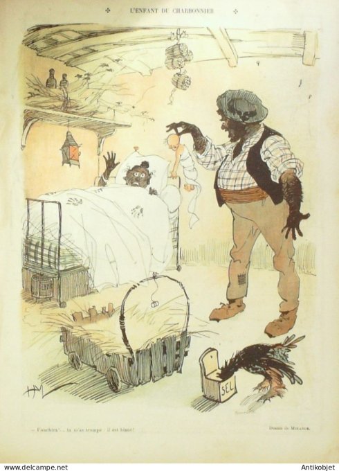 Le Rire 1906-03-17 # 163 Journal humoristique Ed.Originale Recensement
