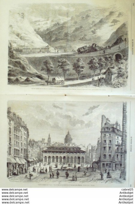 Le Monde illustré 1866 n°492 Angleterre Londres Italie Trieste Custozza Saint-Maixent (79)