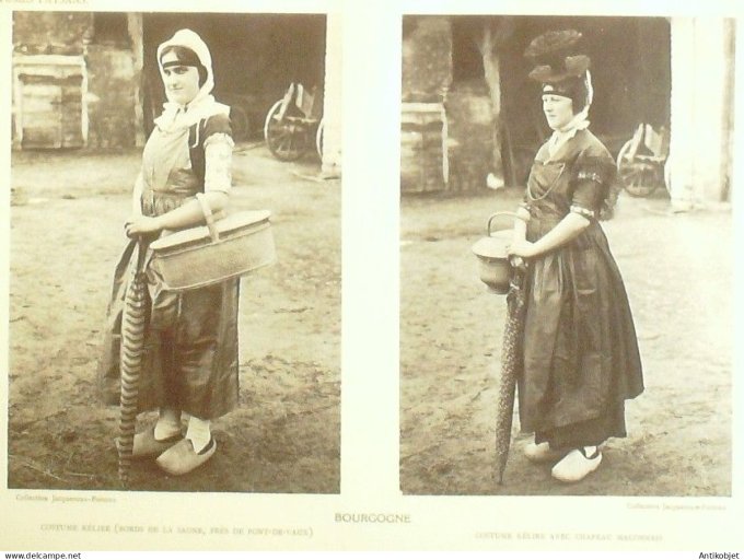 Bourgogne-Franche-Comté Macon (71) Paysannes  par Ch.Massin XXème