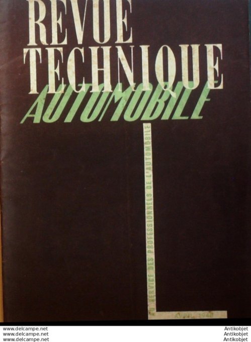 R.T Automobile Peugeot 201C Bobines d'Allumage 24 # 1948