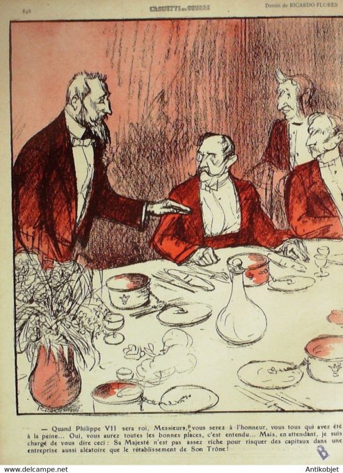 L'Assiette au beurre 1908 # 417 Les Camelots du Roy Poulbot