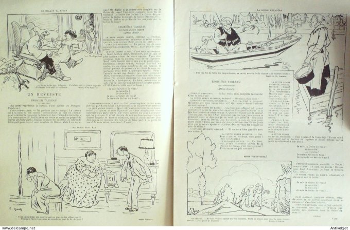 Le Rire 1913-07- 5 # 544 Journal humoristique Ed.Originale Jardin des plantes