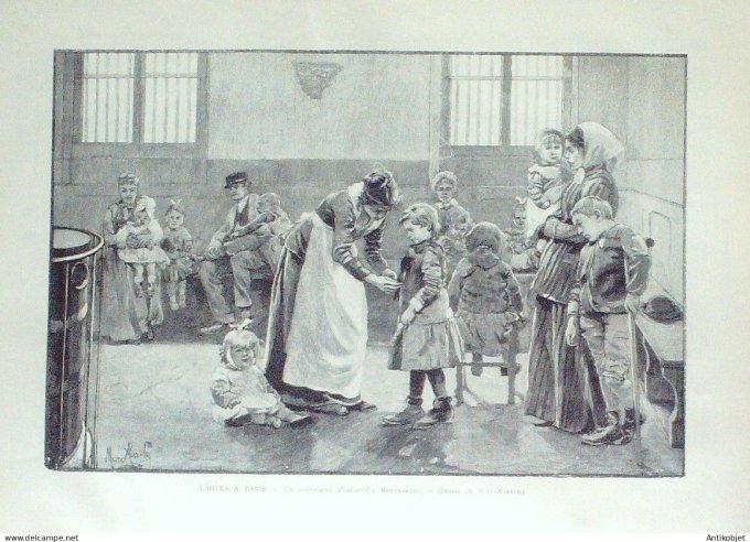 Le Monde illustré 1890 n°1760 Luxembourg Vincennes (94) Ste-Barbe Italie Naples