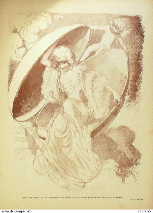 Le Rire 1906 n°167 Florès Meunier Hermann Losques Nob Faivre Guillaume Métivet
