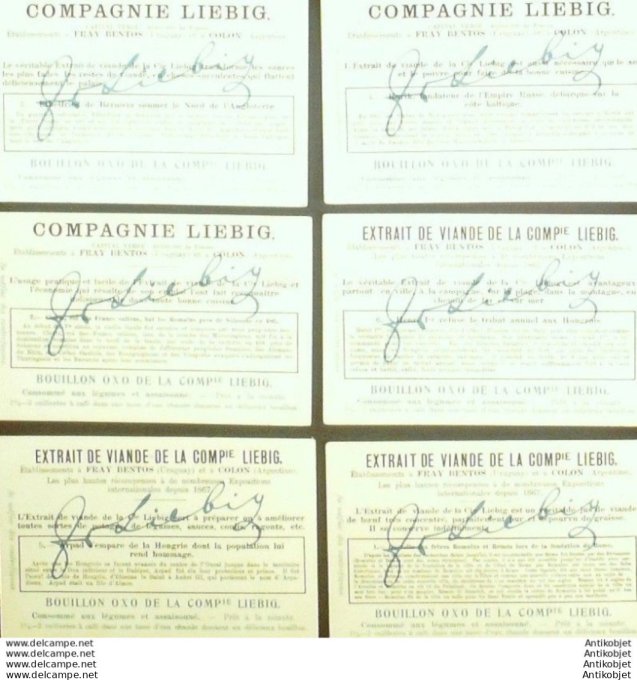 Chromo Liebig Sang 1139 Fondateurs de grands Empires (1922)