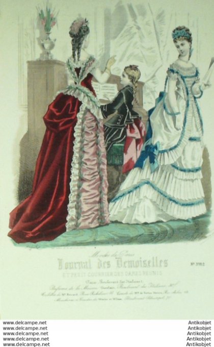 Journal de Demoiselles 1874 # 3982 (Maison Bricard)