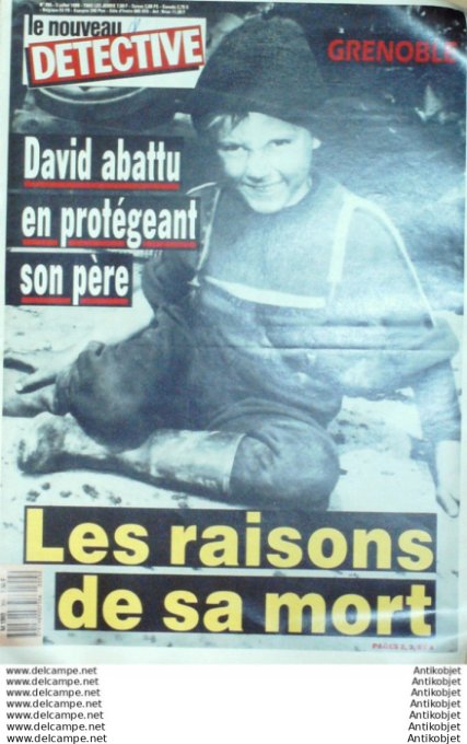 Détective 1989 # 355 Brest Toulouse Grenoble Créteil Amiens Evry Carlos Monzon