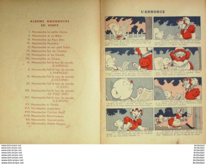 Nounouche fermiere (Durst Edit Giraud Rivoire) Eo 1953