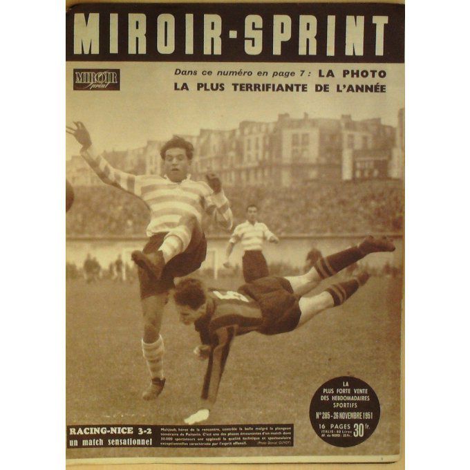 Miroir Sprint 1951 n° 285 26/11 VON BUREN GODEAU KUBLER GOUSSOT STOCK CHARLIE