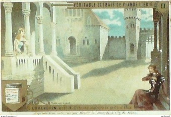 Chromo Liebig Sang  588 Fetes masquees populaires III (1899)