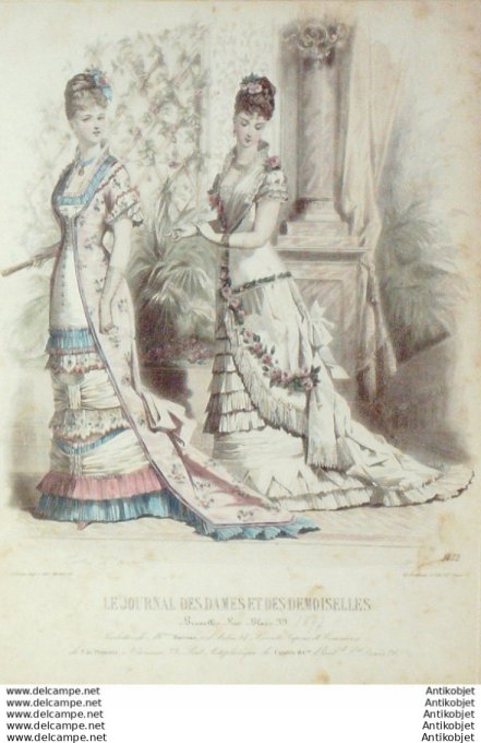 Journal des Dames Demoiselles 1876 # 1472 (Maison Morison)