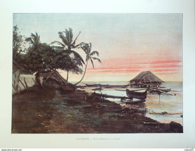 Polynésie RAIATEA plage