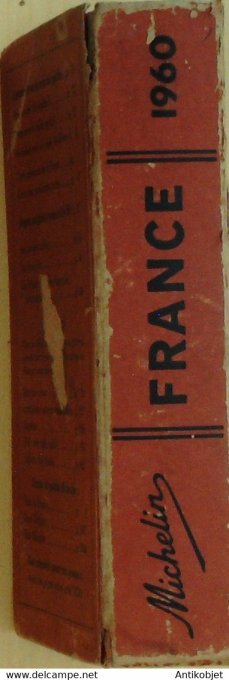 Guide rouge MICHELIN 1960 53ème édition France