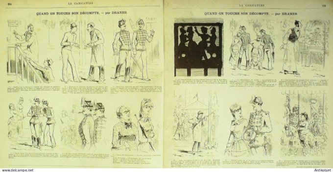 Soleil du Dimanche 1893 n°22 Marseille (13) Bénin Père Vathelet Chatel-Guyon (63)