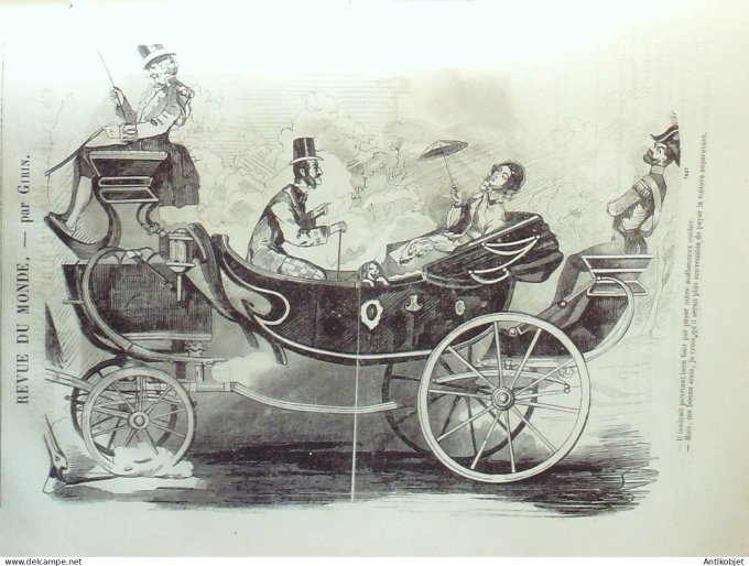 Petit journal pour Rire 1866 # 585 Les Apprentis grands hommes Talin & Damourette