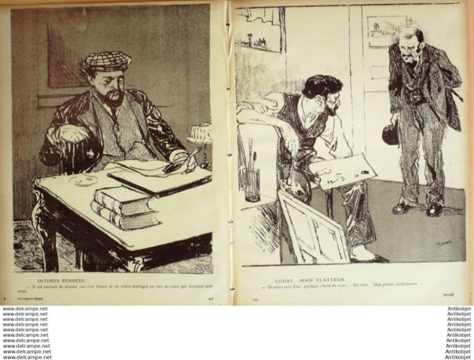 L'Assiette au beurre 1908 # 388 Mecenes Georges Leon