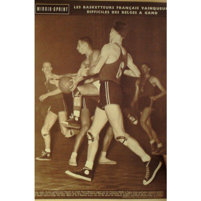 Miroir Sprint 1951 n° 286 3/12 UMEZ V ILLEMAIN BENEDETTO HARRIS  BELLANGER HUMEZ DAW