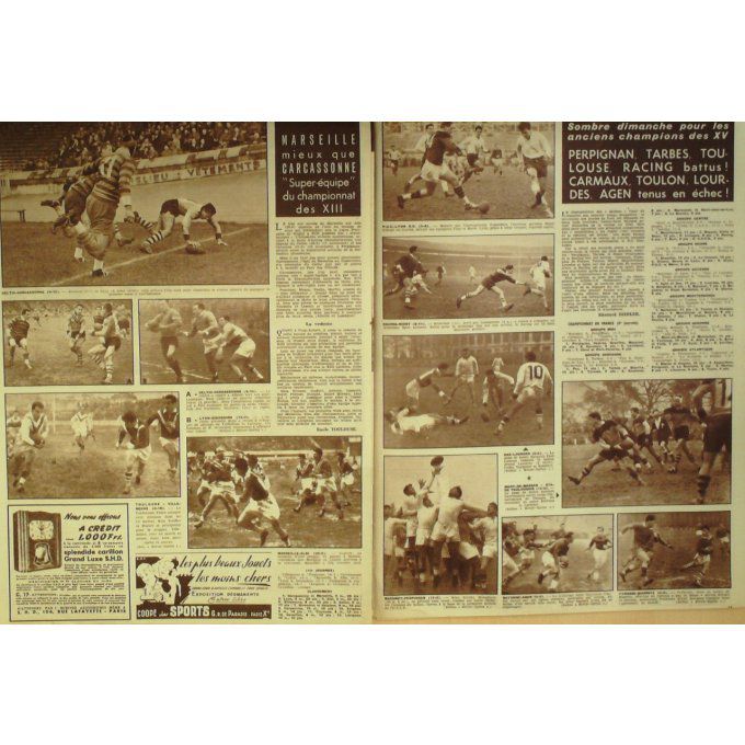 Miroir Sprint 1951 #  286 3 Déc Umez V Illemain Benedetto Harris  Bellanger Humez Daw