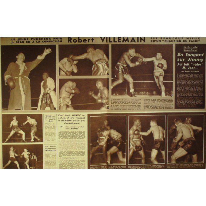 Miroir Sprint 1951 #  286 3 Déc Umez V Illemain Benedetto Harris  Bellanger Humez Daw