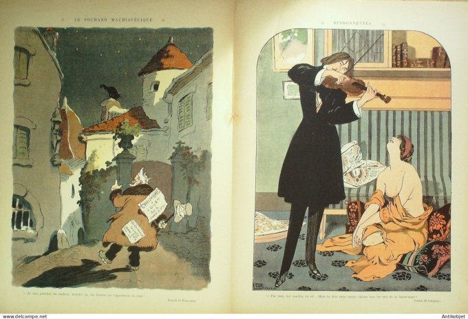 Le Rire 1912-09-21 # 503 Journal humoristique Ed.Originale Pochard Machiavelique