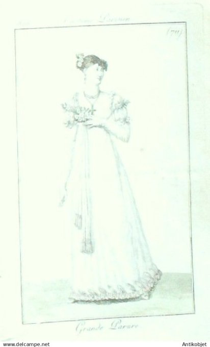 Costume Parisien 1806 # 711 (eau forte) Grande parure