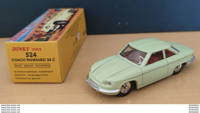Panhard coach vert Dinky Toys Atlas 1:43