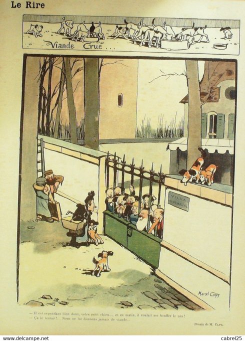 Le Rire 1913 n°528 Mirande Capy Préjelan Le Petit Falké Fabiano Laborde Nollat