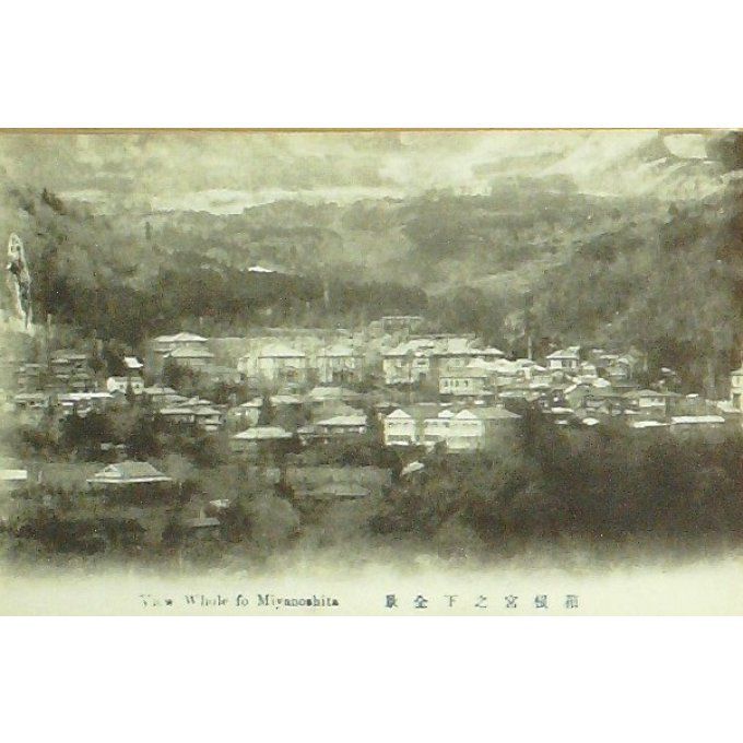 Cpa Japon Miyanoshita 1910