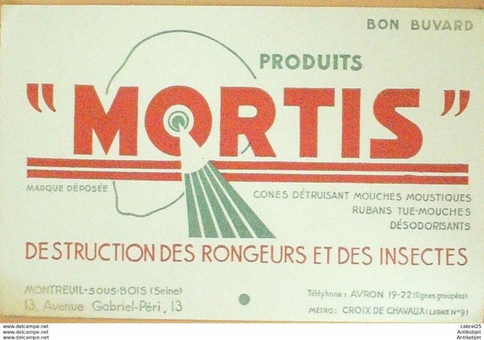 Buvard Mortis MeNager