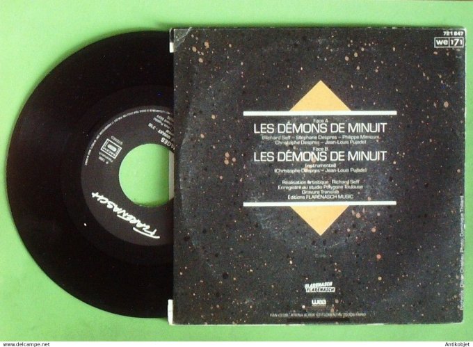 Images 45T SP Les démons de minuit 1986