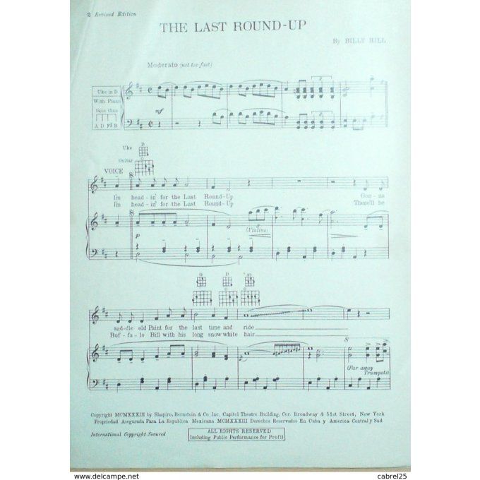 Olsen The Last Round Up 1933