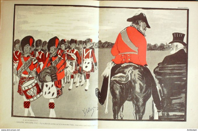 L'Assiette au beurre 1903 # 119 Loubet à Londres Galanos Ostoya