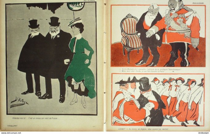L'Assiette au beurre 1903 # 119 Loubet à Londres Galanos Ostoya