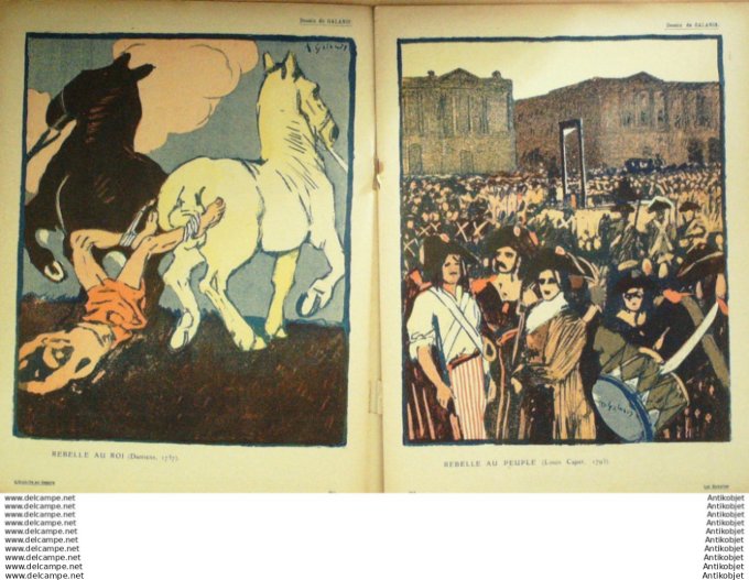 L'Assiette au beurre 1908 # 386 Rebelles Galanis Kirchner Zyg