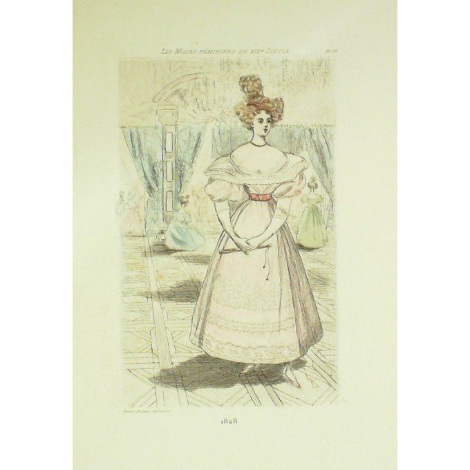 Mode Féminine époque 1828 (H.Boutet)