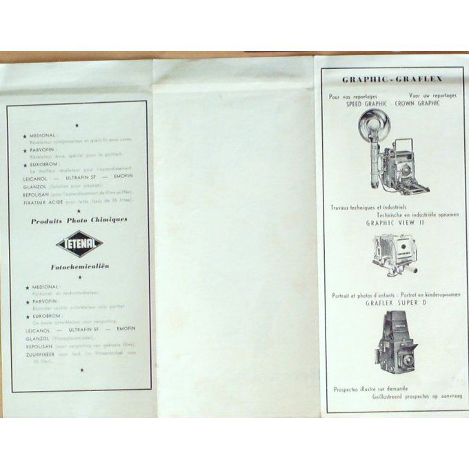 Catalogue DANIA TETENAL BEECKMANS BRUXELLES 1936