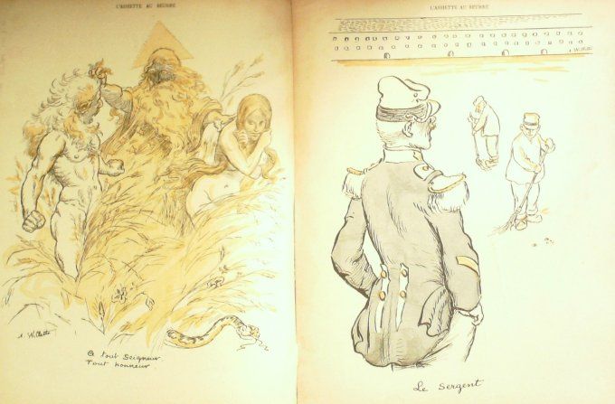 L'Assiette au beurre 1901 #  28 Les emmerdeurs Willette