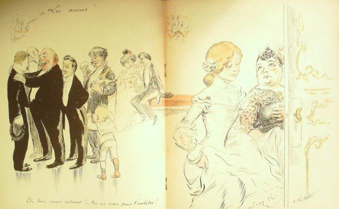 L'Assiette au beurre 1901 #  28 Les emmerdeurs Willette