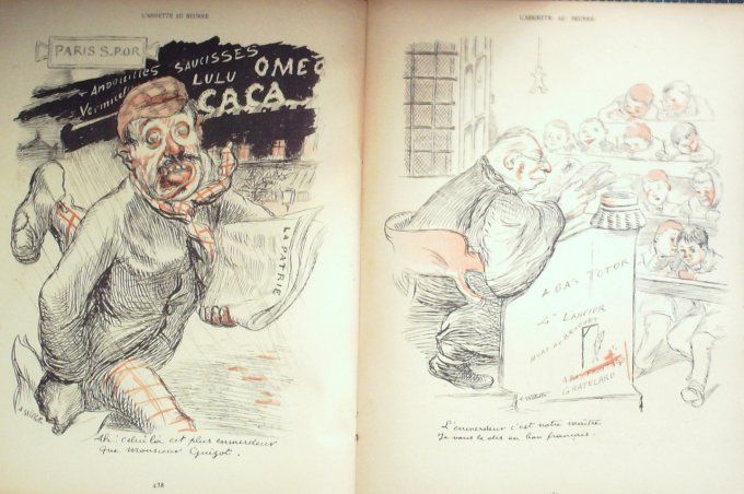 L'Assiette au beurre 1901 #  28 Les emmerdeurs Willette