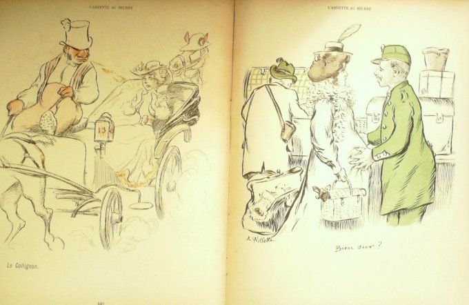 L'Assiette au beurre 1901 #  28 Les emmerdeurs Willette