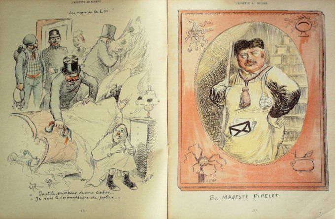L'Assiette au beurre 1901 #  28 Les emmerdeurs Willette