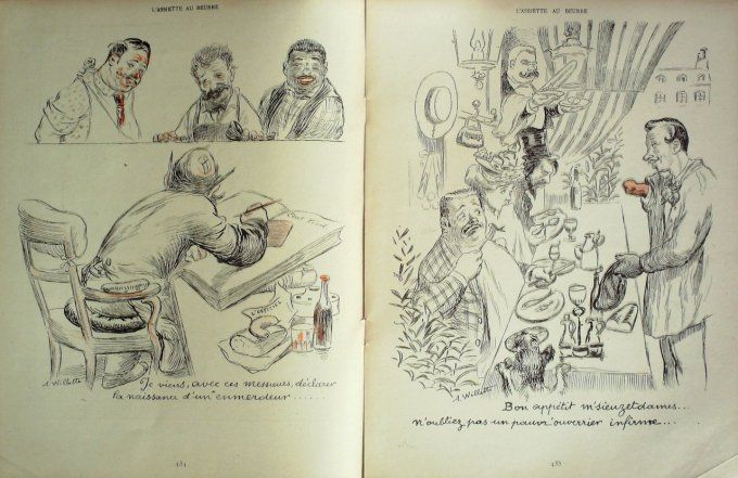 L'Assiette au beurre 1901 #  28 Les emmerdeurs Willette