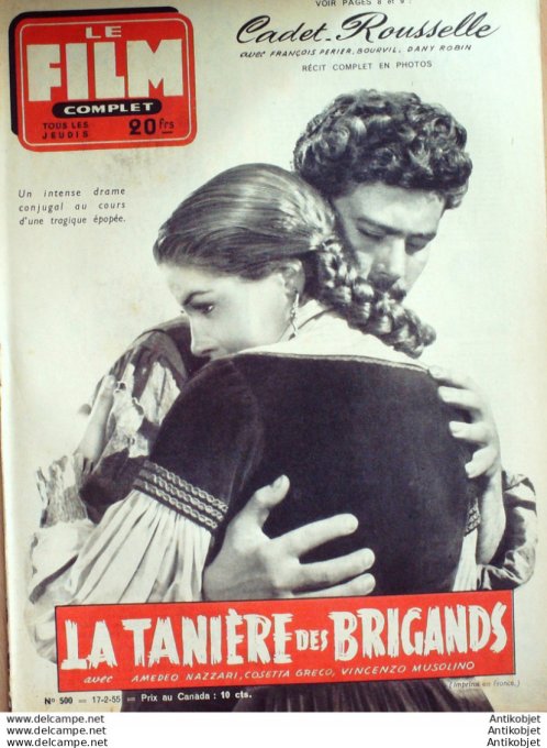 La Tanière des brigands Colette Greco Vincento Musolino Amedo Nazzari