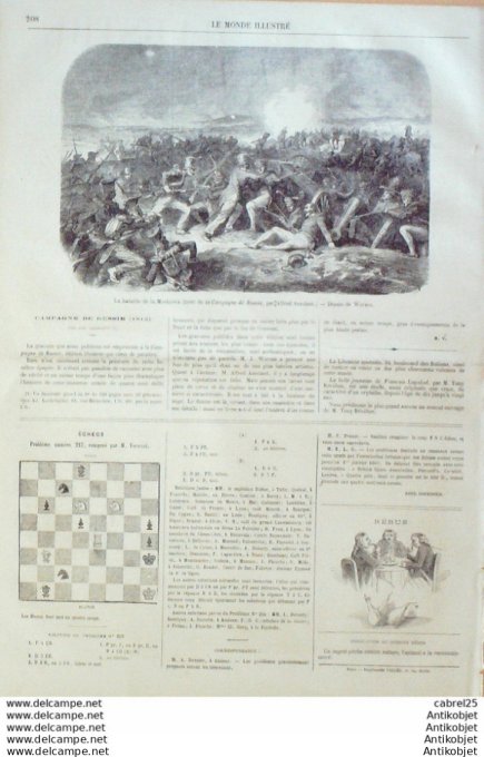 Le Monde illustré 1866 n°494 Italie Venise Allemagne Berlin Autriche Stadtgrabea