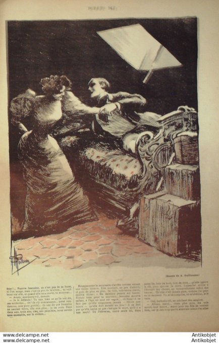 Gil Blas 1893 n°13 Maurice MONTEGUT Maurice BOUKAY Albert GUILLAUME