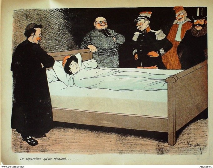 L'Assiette au beurre 1905 n°245 Les Martyrs Poncet