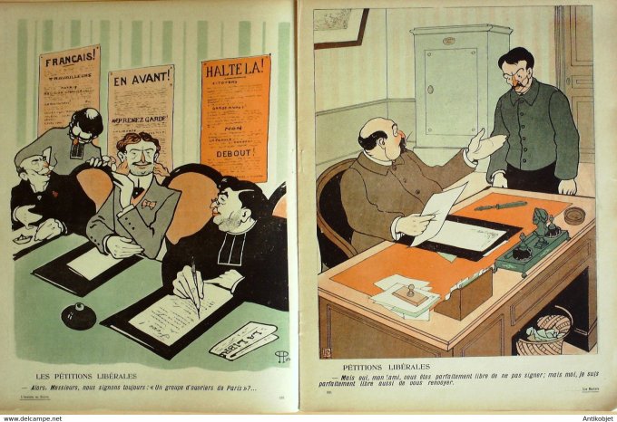 L'Assiette au beurre 1905 # 245 Les Martyrs Poncet