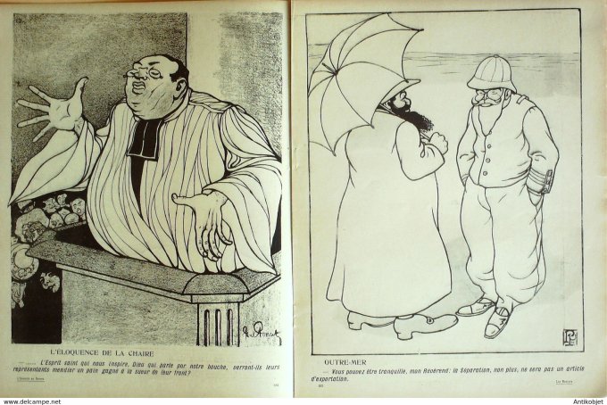 L'Assiette au beurre 1905 # 245 Les Martyrs Poncet