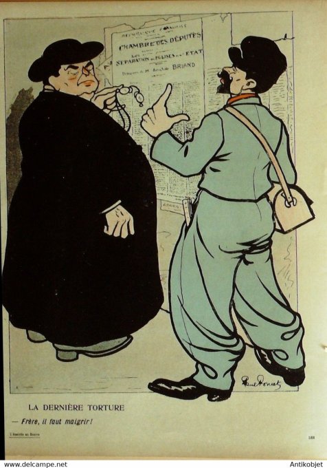L'Assiette au beurre 1905 # 245 Les Martyrs Poncet